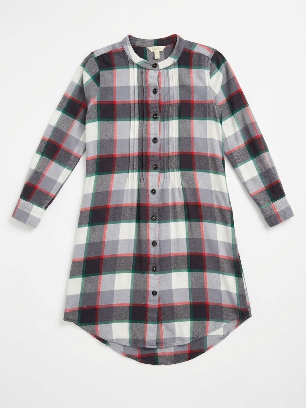 Matilda Jane Maternity Long Sleeve Plaid Flannel Dress